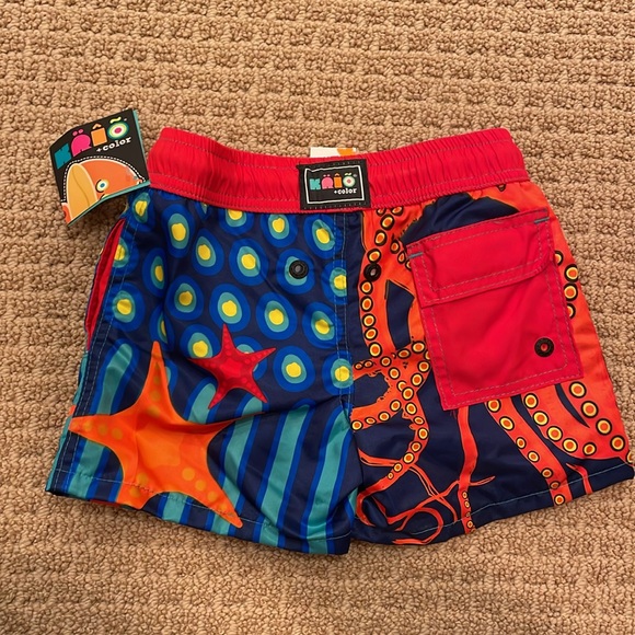 NWT KRIO boys swim trunks and rash guard. size XS - Picture 5 of 5
